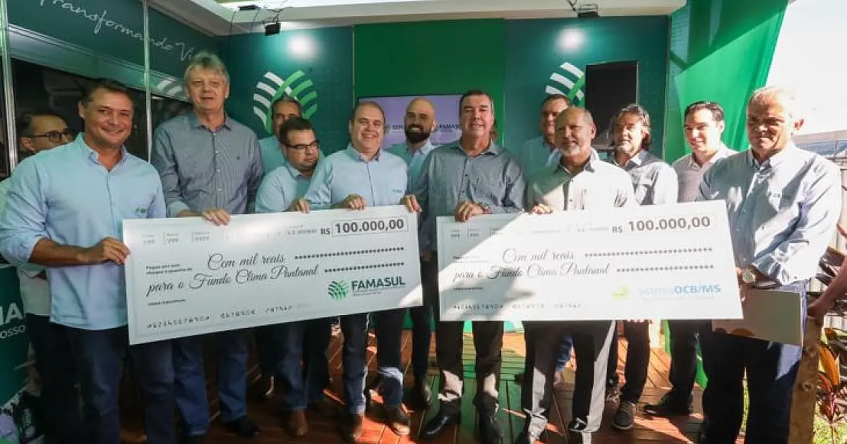 Entidades privadas doam R$ 200 mil para o Fundo Clima Pantanal