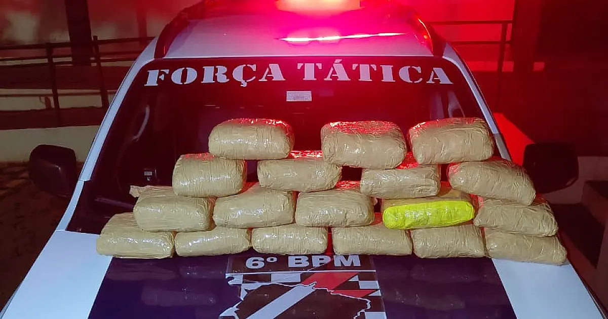 Passageiro abandona mochilas com quase 10 quilos de maconha em Corumbá