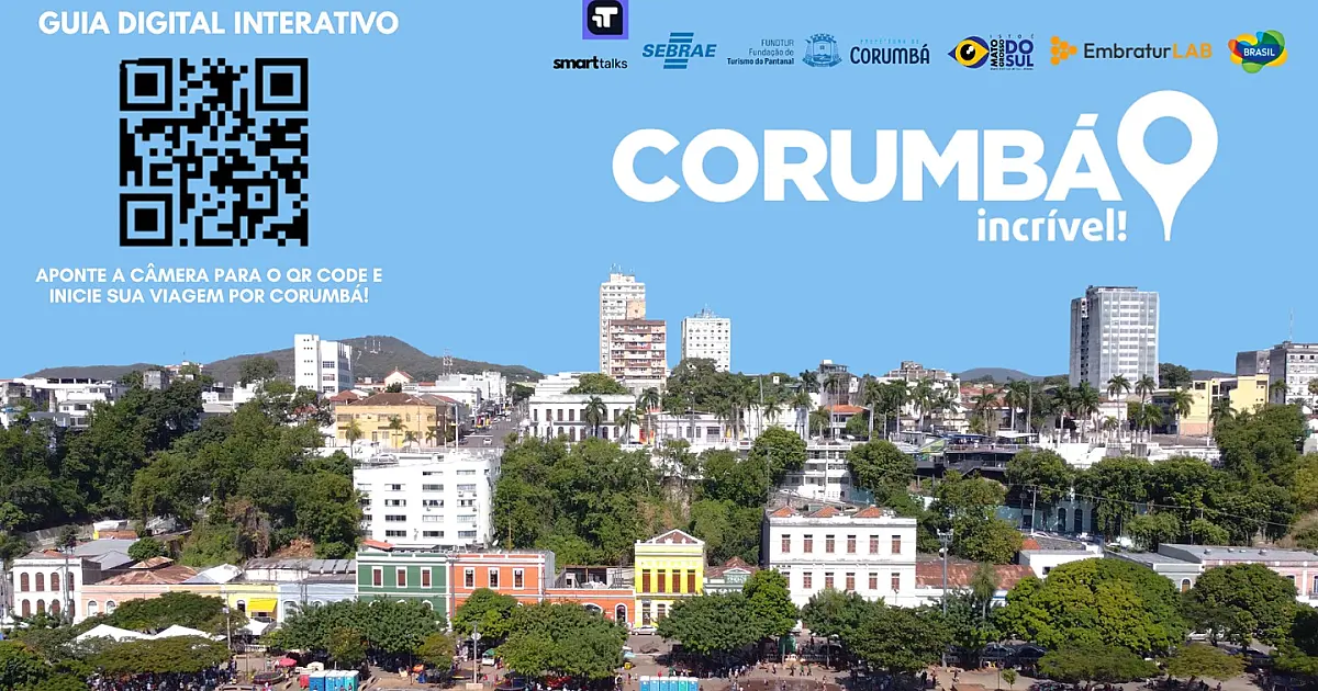 Guia Digital Interativo é reativado para promover o turismo de Corumbá