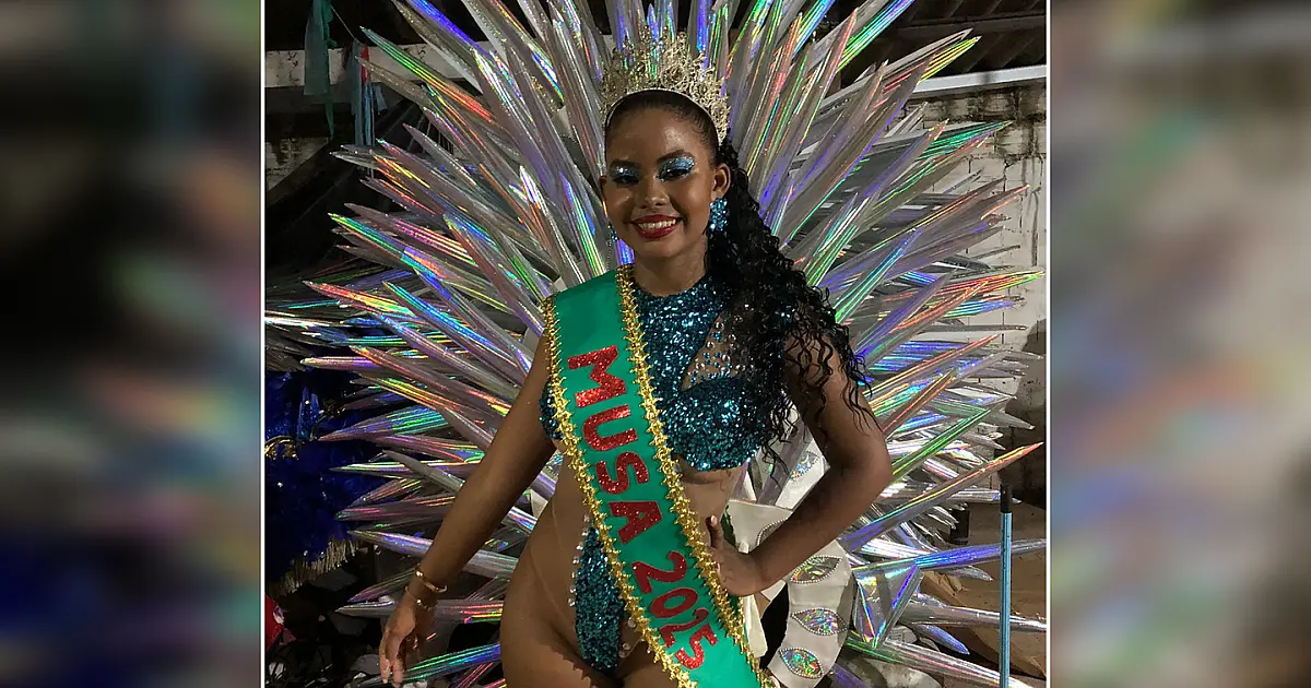 Adriellen Claro é eleita Musa da Mocidade Independente da Nova Corumbá