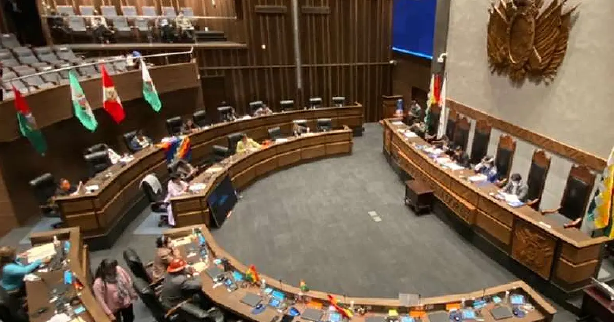 Senado boliviano aprova revogação de Lei após oito horas de debate