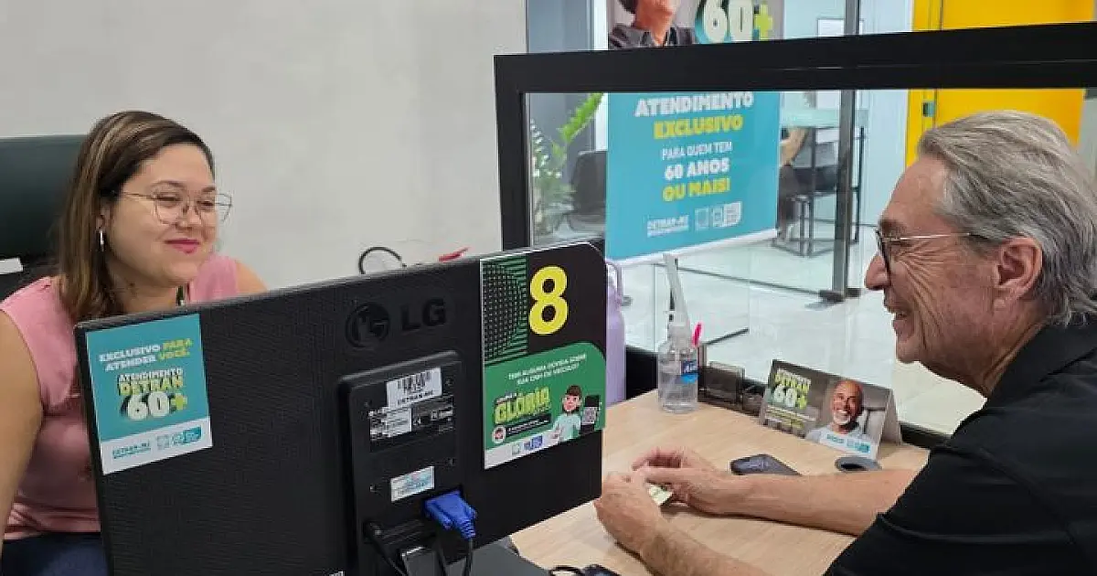 Público 60+ tem descontos na CNH e atendimento personalizado no Detran MS