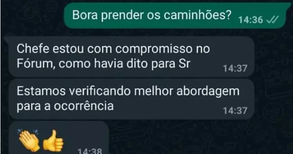 Policiais tratavam traficantes como chefes e liberaram caminhões sob propina