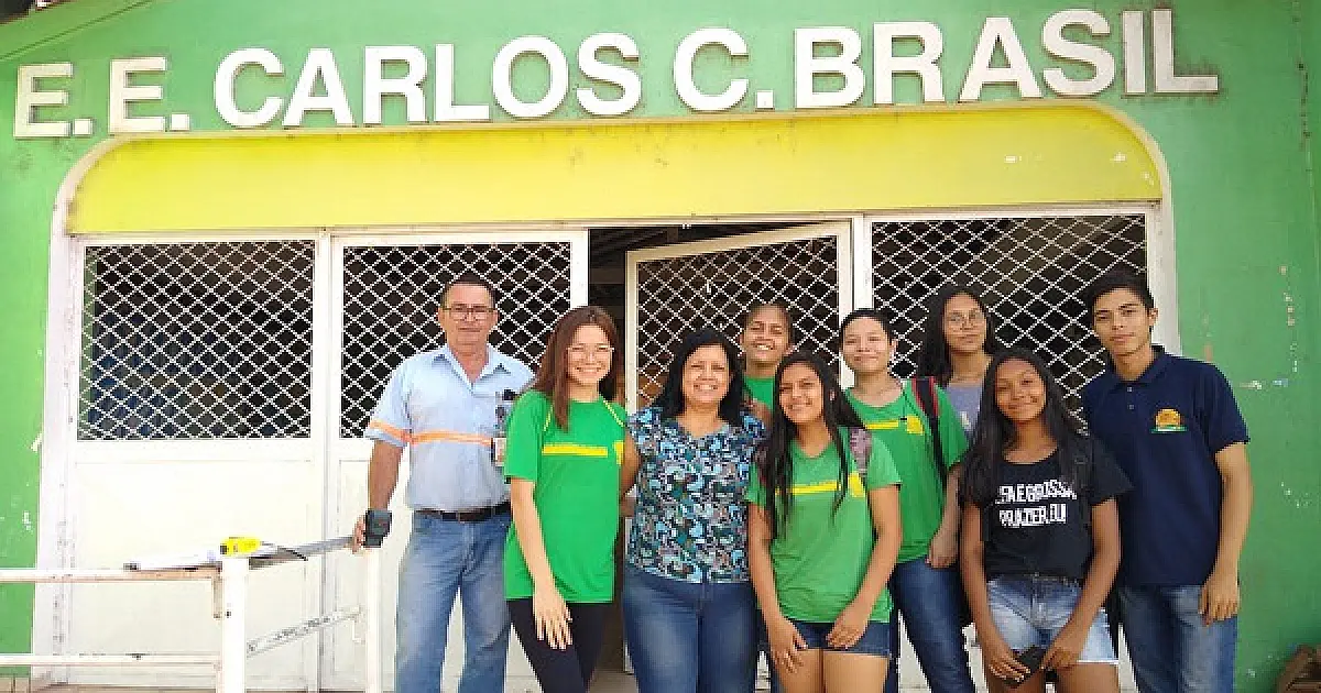 Escola pública de Corumbá é beneficiada por ação voluntária da Votorantim