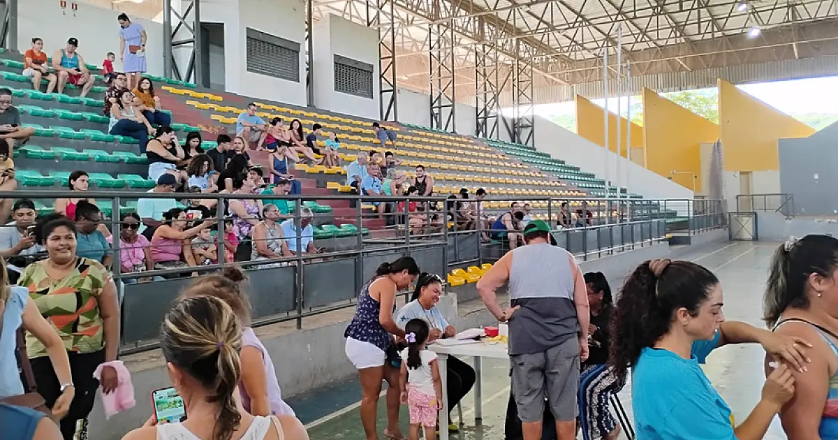 Corumbá promove campanha de vacinação no poliesportivo de 1&ordm; a 04 de maio