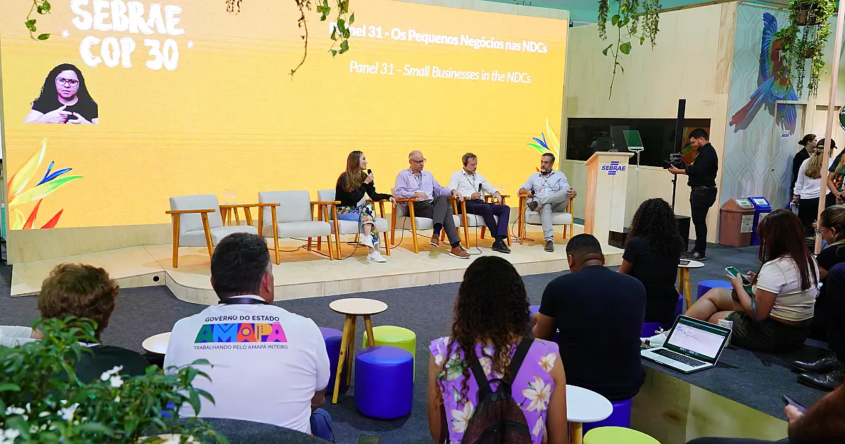 COP30 impulsiona debates sobre pequenos negócios e clima em Belém