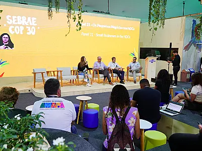 COP30 impulsiona debates sobre pequenos negócios e clima em Belém