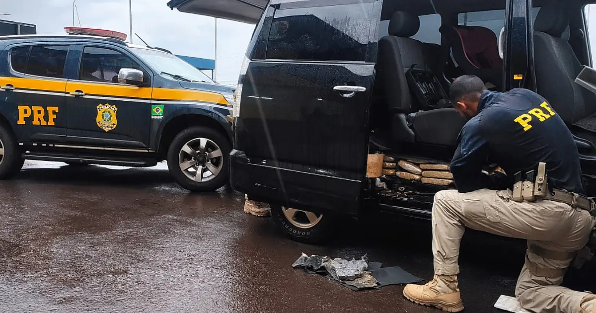 Sete pessoas são presas com 250 Kg de maconha