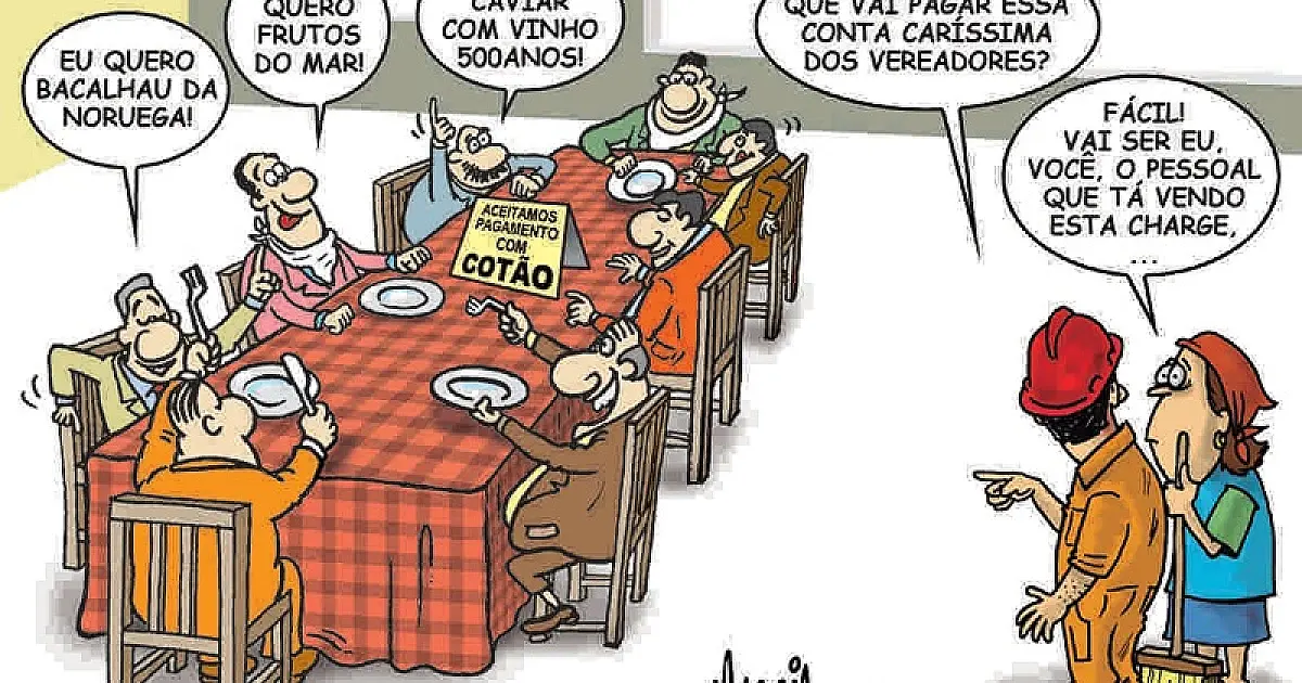 O banquete e o barraco..................................