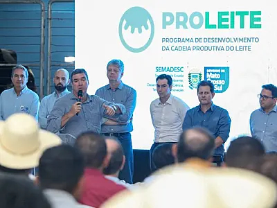 Proleite MS é lançado para impulsionar e modernizar a produção de leite