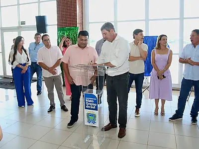 Em Corumbá, Riedel entrega mais de R$ 54 milhões em obras na cidade e no Pantanal