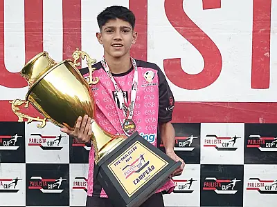 Corumbaense Eduardo Melo é campeão e promessa do Sub-14 paulista