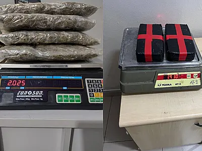 Dois bolivianos e uma brasileira são presos por tráfico de drogas na BR 262