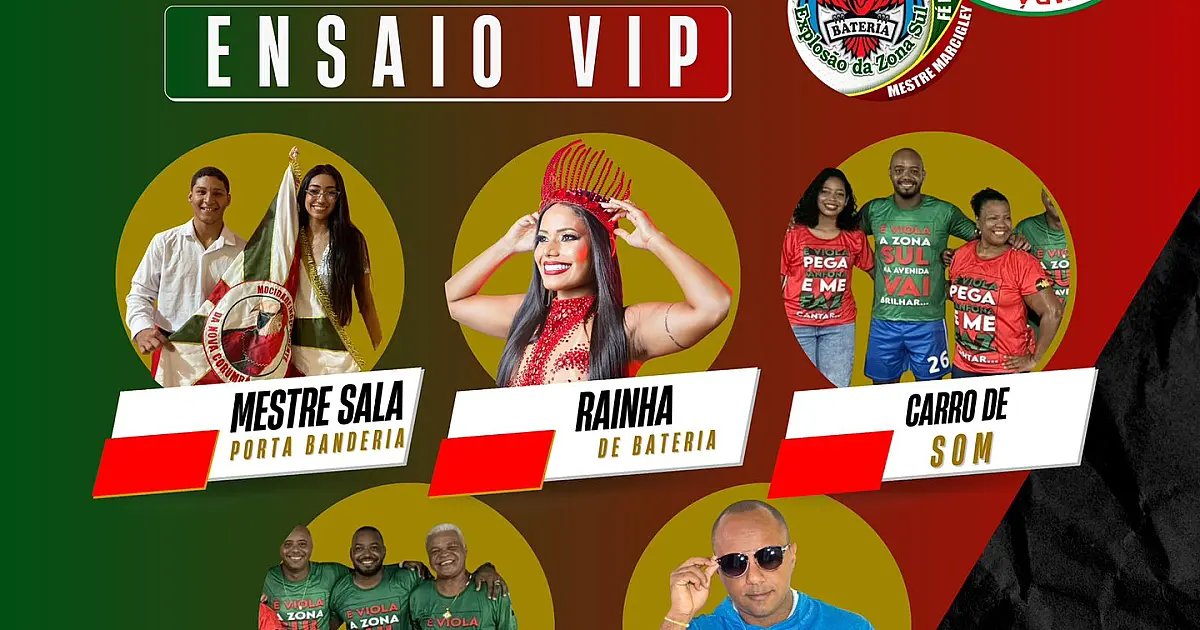 Hoje tem Ensaio Vip da Mocidade da Nova Corumbá