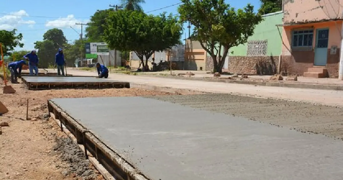 Acesso ao Porto Limoeiro é pavimentado com concreto