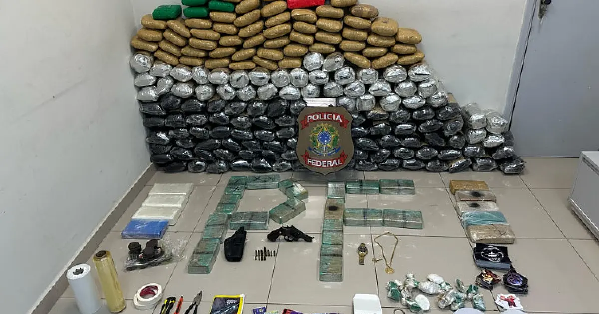 Homem é preso com mais de 130 kg de drogas em pousada de Corumbá