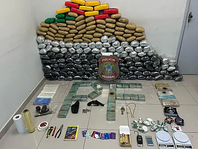 Homem é preso com mais de 130 kg de drogas em pousada de Corumbá