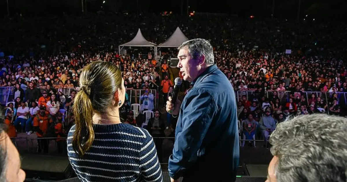 Marcha para Jesus reúne milhares de jovens no aniversário de Campo Grande