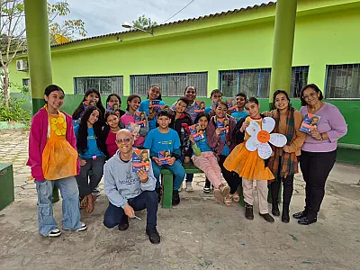 Moinho Cultural reforça ações do Maio Laranja com protagonismo infantil