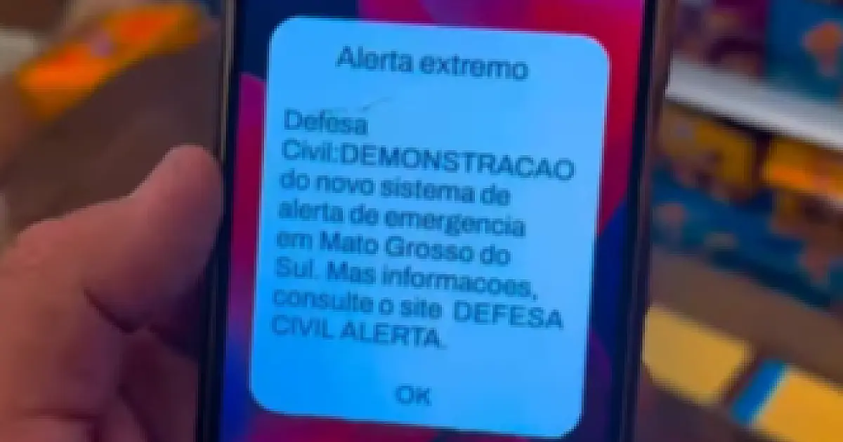 Após simulação, sistema de alerta da Defesa Civil começa a operar em 1&ordm; de outubro