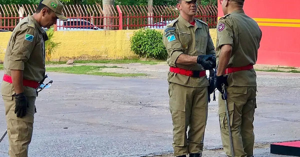 Empossado novo comandante do Corpo de Bombeiros de Corumbá