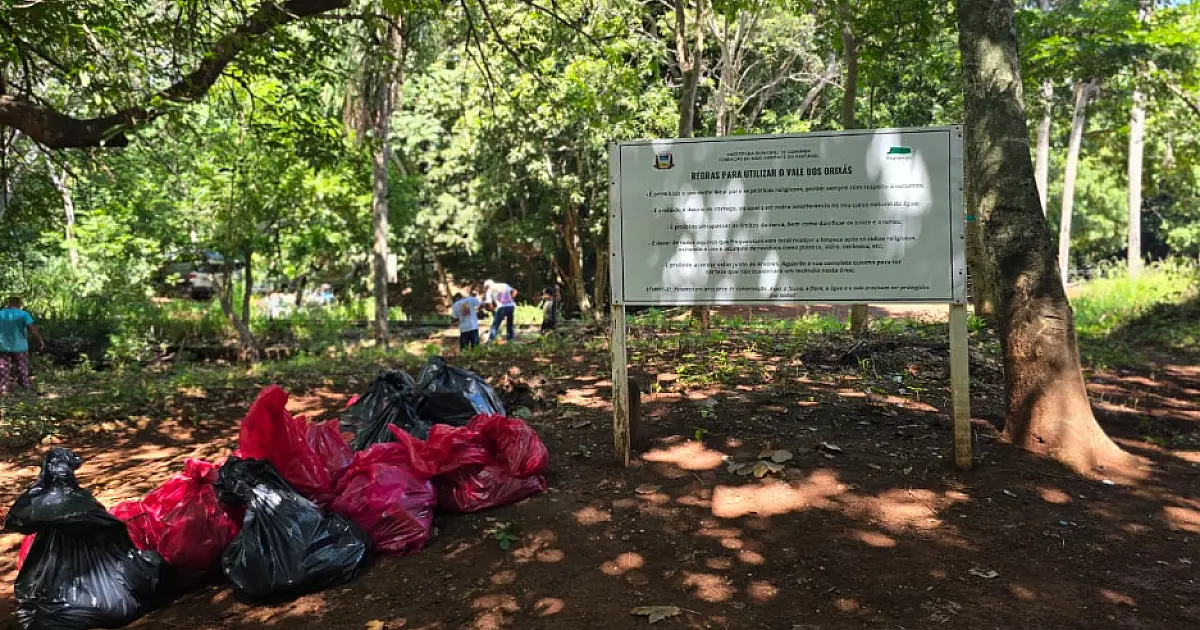 Vale dos Orixás recebe ação de limpeza e cuidado coletivo em Corumbá