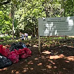 Vale dos Orixás recebe ação de limpeza e cuidado coletivo em Corumbá