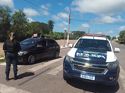 Veículo com restrição é recuperado e suspeito é preso em Corumbá
