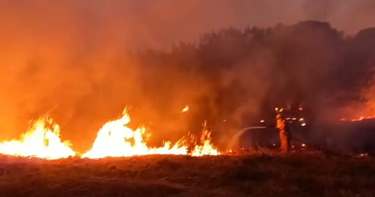 Incêndio destrói 600m² de vegetação no bairro Popular Velha