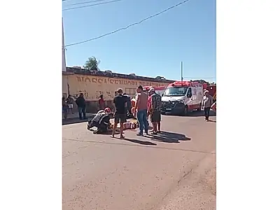 Idoso sofre fraturas após ser atropelado por motociclista em Corumbá