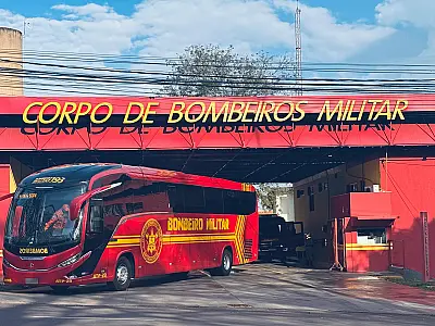 CBMMS recebe primeiro ônibus interestadual para operações no Pantanal