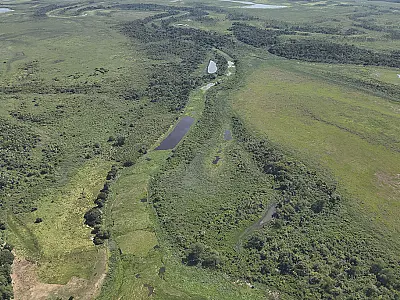 Baixo nível do Rio Paraguai impede limpeza da Baía do Castelo