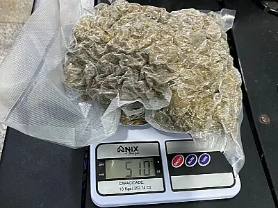 Operação Ágata: Passageiro é preso com 3kg de maconha no Lampião Aceso