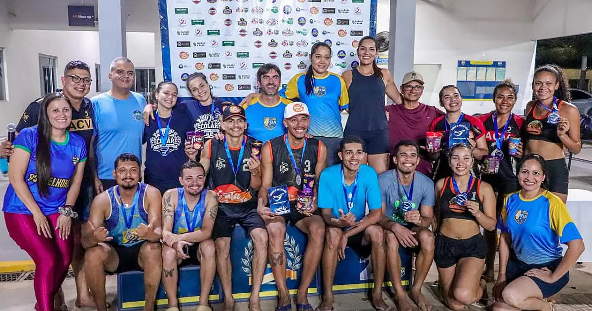 Atletas corumbaenses se destacam no 1&ordm; Torneio Andorinha de Vôlei de Praia
