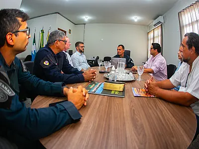 Prefeitura e instituições alinham ações para reforçar a segurança no centro durante o fim de ano