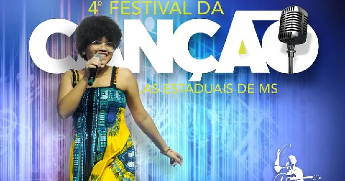 Inscrições do IV Festival da Canção das Escolas Estaduais de MS terminam no dia 4 de julho