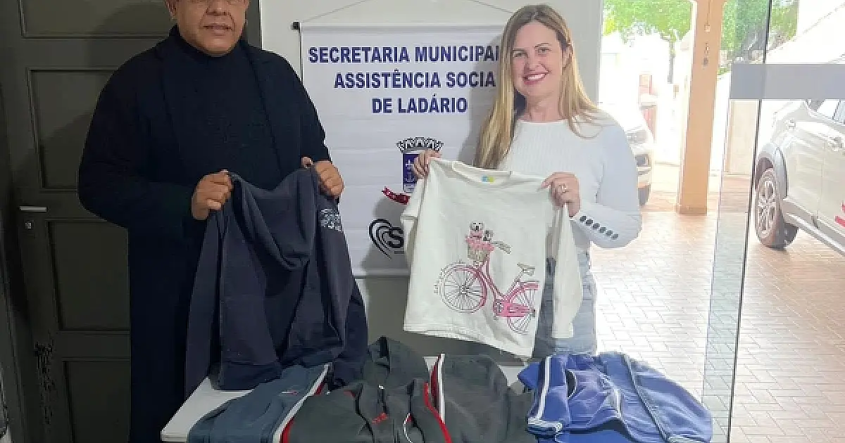 Campanha arrecada agasalhos para famílias carentes em Ladário