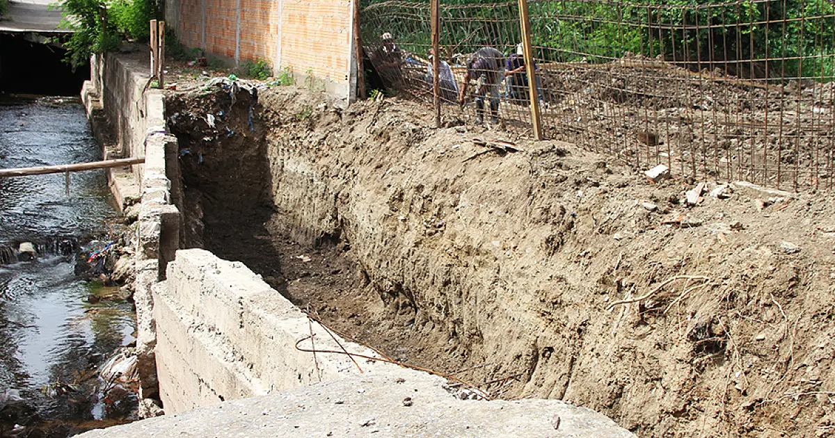 Iniciadas obras para reconstrução de galeria no bairro Cervejaria