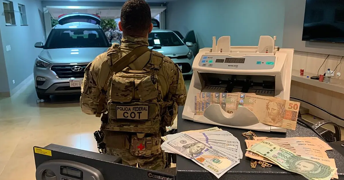 Operação da PF combate tráfico de drogas e armas na fronteira com o Paraguai
