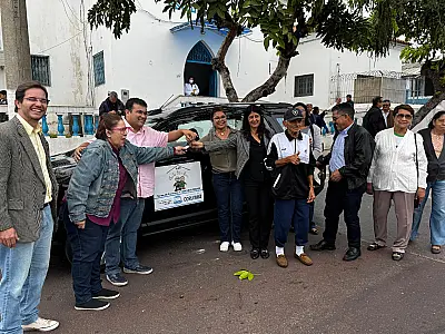 Asilo São José recebe veículo com verba do Fundo Municipal da Pessoa Idosa