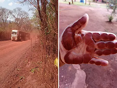 Moradores denunciam impactos da mineração em comunidade rural de Corumbá