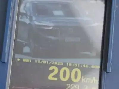 Carro é flagrado a 200 km por hora na rodovia que mais mata em MS