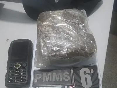 PM apreende droga em ônibus intermunicipal durante operação em Corumbá