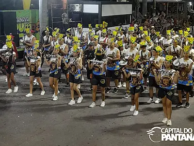 Arthur Marinho e Bola Preta apresentam enredos na avenida de Corumbá