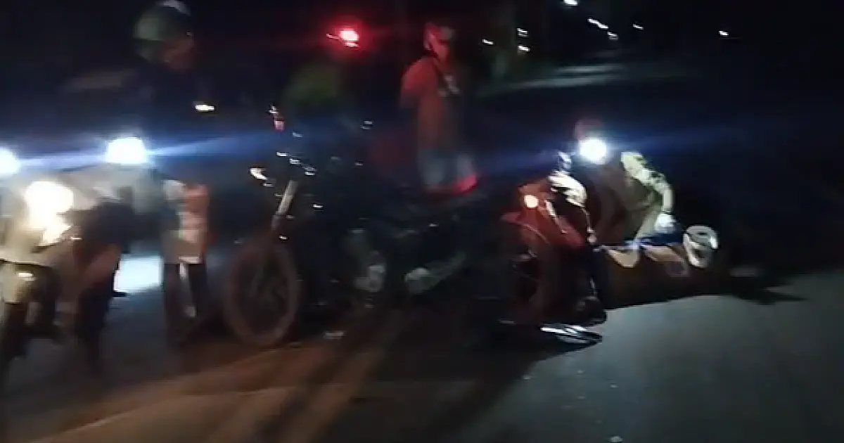 Motociclista com suspeita de embriaguez é resgatado inconsciente na BR 262