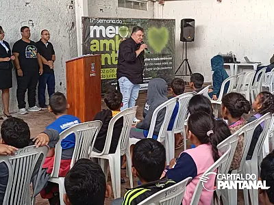 Semana do Meio Ambiente é aberta com assinatura de termo para Coleta Seletiva em Ladário