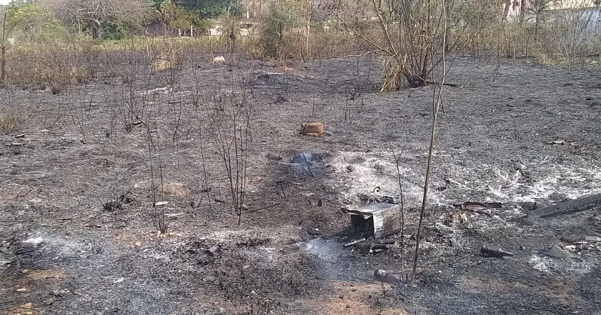 Moradores denunciam incêndios em terrenos baldios na parte alta