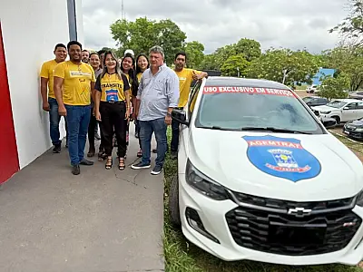 Veículo doado pela Polícia Federal reforça ações da AGEMTRAT em Ladário