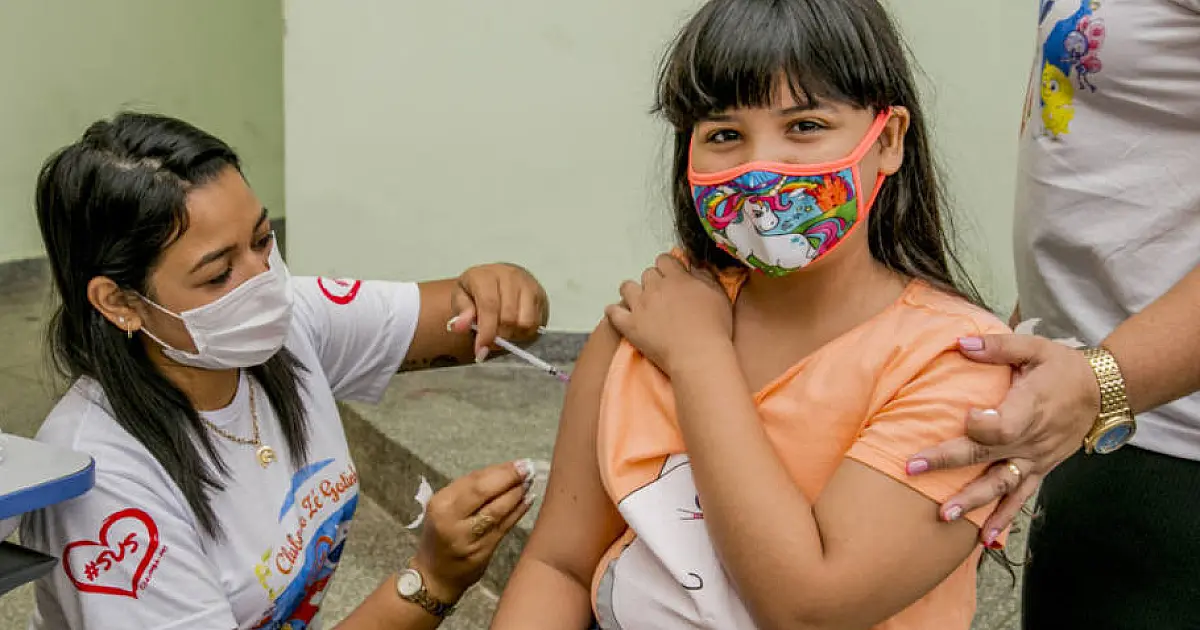 Corumbá começa aplicar segunda dose da Coronavac em crianças