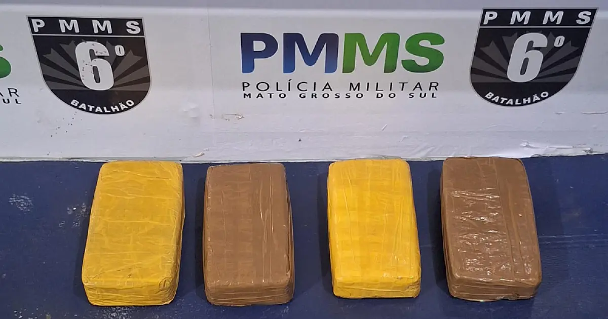 PM Apreende mais de 4 kg de Pasta Base no Posto Lampião Aceso